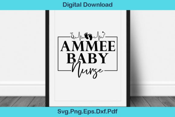 Ammee Baby Nurse T Shirt Graphics for Crafts