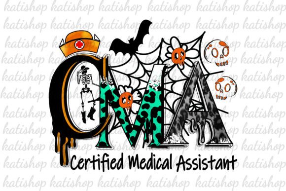 CMA Halloween Nurse Graphics for Crafts