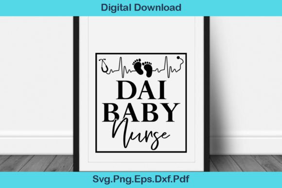 Dai Baby Nurse Graphics for Crafts