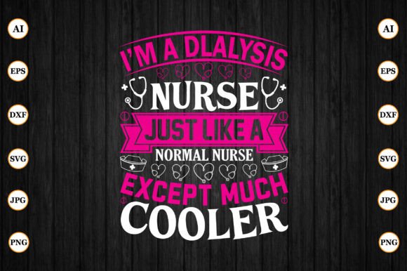 Dialysis Nurse Graphics for Crafts