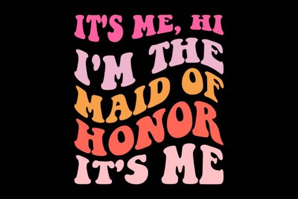 Maid of Honor Graphics for Crafts