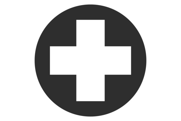 Medical Cross Icon Graphics for Crafts