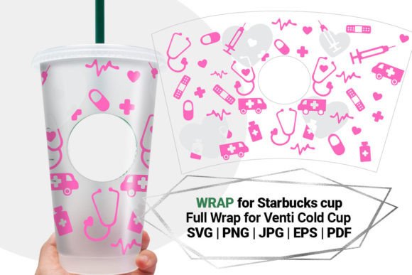 Nurse Medicine Wrap: Crafts & Graphics