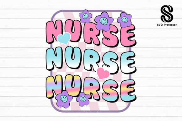 Nurse Sublimations PNG: Graphics for Crafts