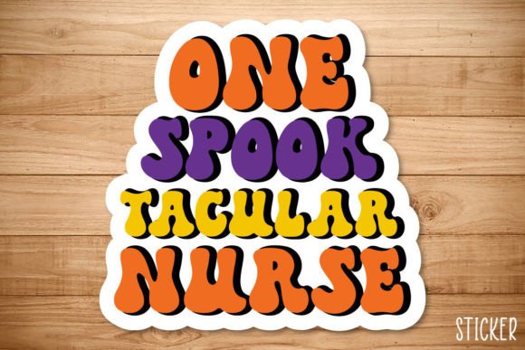 One Spooktacular Nurse Retro Graphics for Crafts
