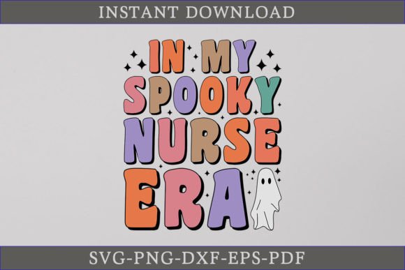 Spooky Nurse Era Graphics for Crafts