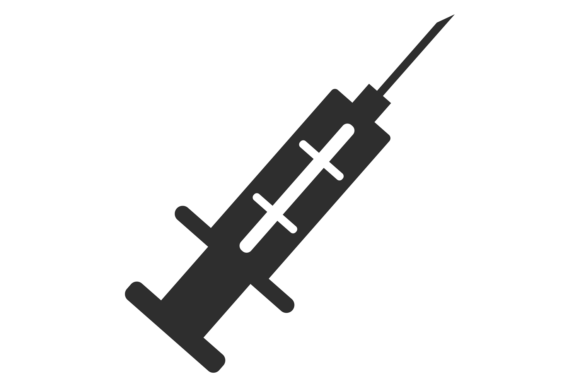 Syringe Icon: Graphics for Crafts